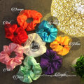 UNIQ scrunchy light up hair scrunchies Girls Silk Hair Tie Satin Scrunchie Ponytail Elastic Party Favors Halloween Christmas New